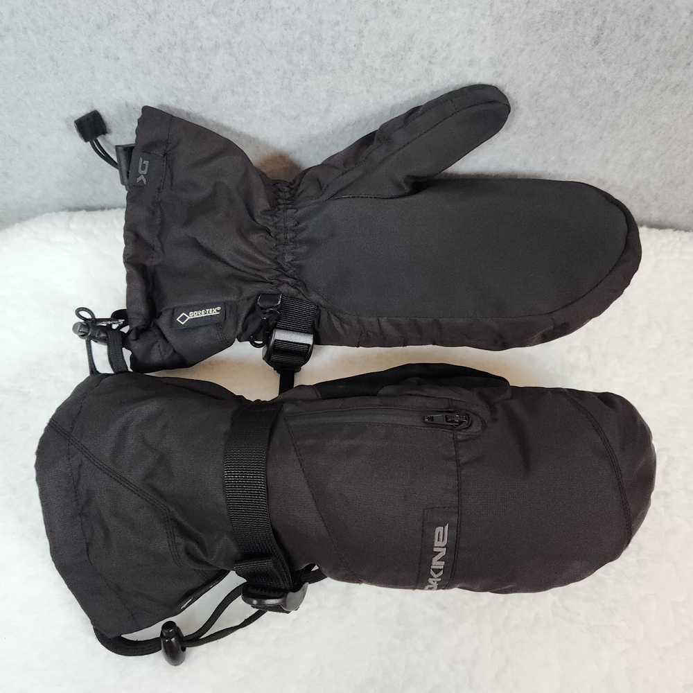 Dakine Titan Gloves Mens Medium 8.5 Charcoal Black Gore-Tex Mittens Snow Ski